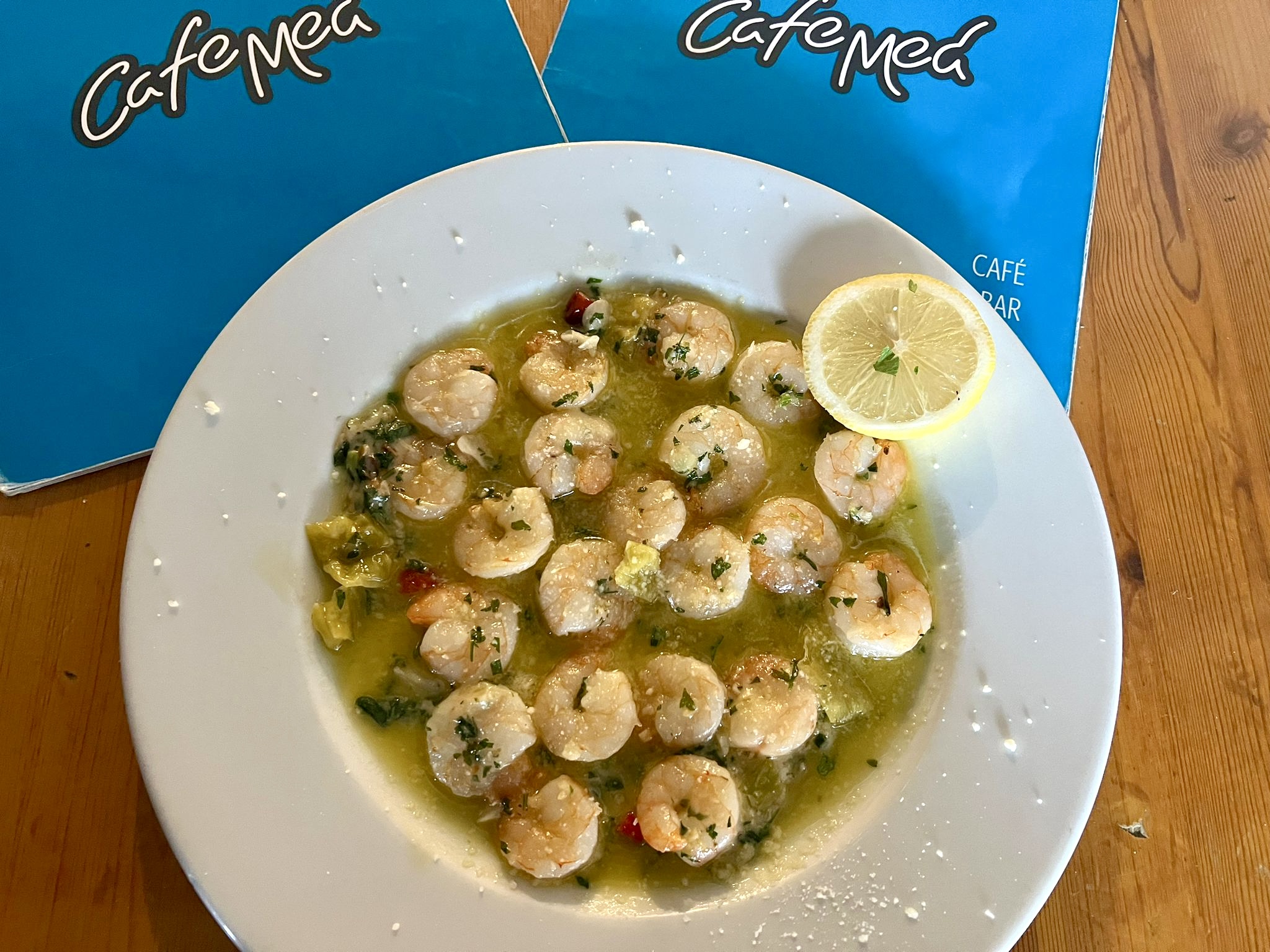 Bild Gamberetti con Aglio e Parmesan