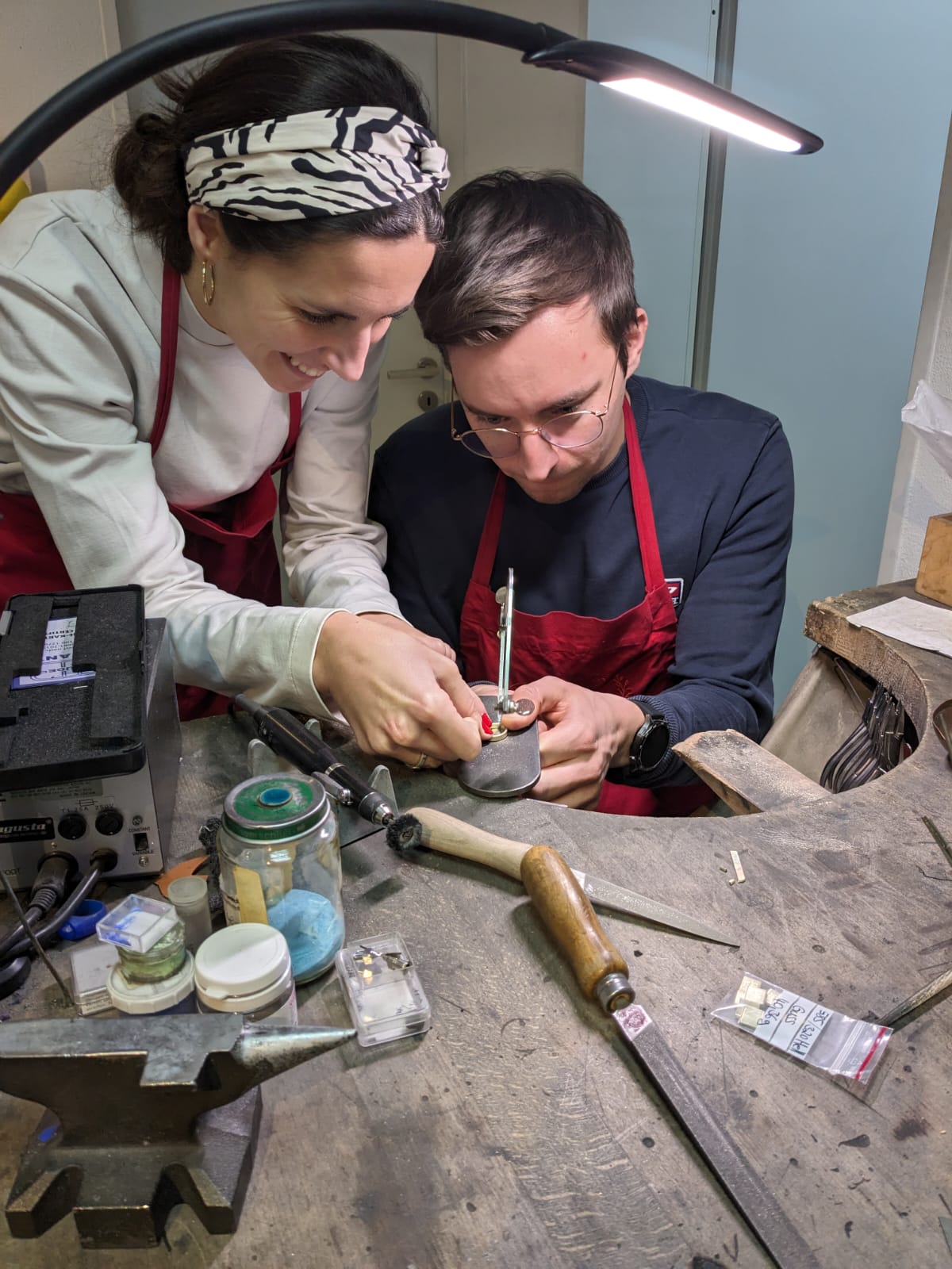 Bild Barbara Kämereit – Goldschmiede